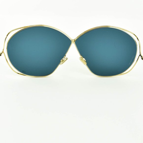 DIOR "Stellaire2" Gold Metal CD Logo Sunglasses mp - Picture 10 of 10